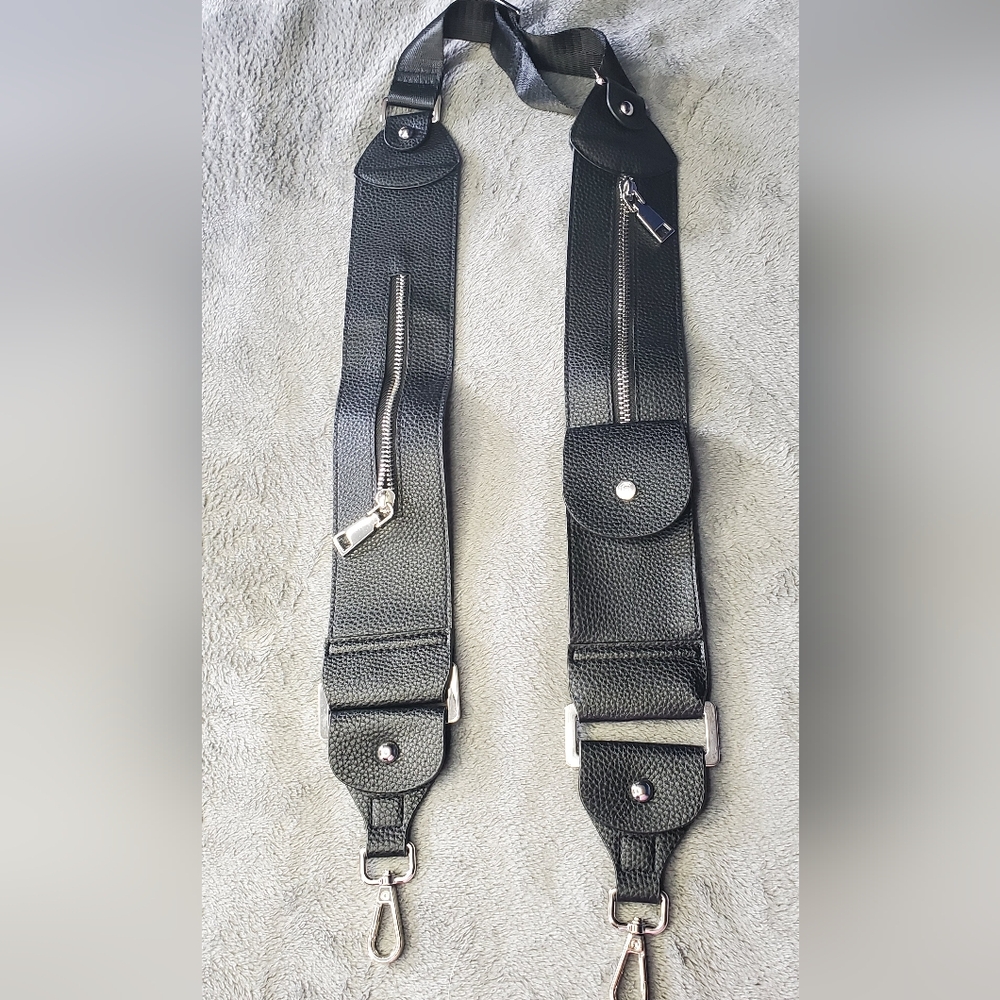 Stashie, Black, Cell phone strap, purse strap, event cord, sold out. CAITIE G.